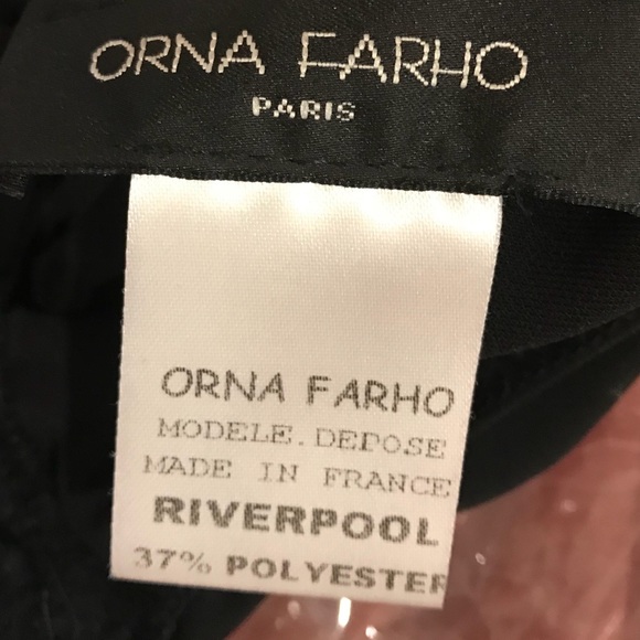 Orna Farho Black Gown - Picture 6 of 6